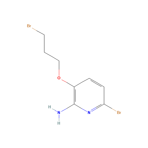 6-bromo-3-(3-bromopropoxy)pyridin-2-amine (CAS: 1303588-52-4) - Related Chemical Product