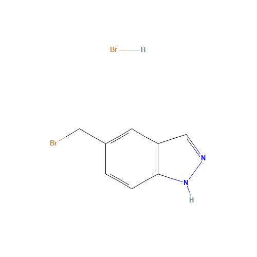 5-(bromomethyl)-1H-indazole;hydrobromide (CAS: 192369-93-0) - Related Chemical Product