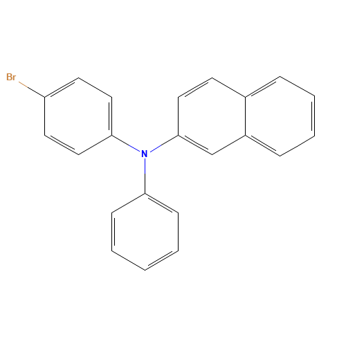 N-(4-bromophenyl)-N-phenylnaphthalen-2-amine (CAS: 204065-88-3) - Related Chemical Product