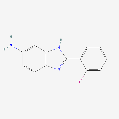2-(2-fluorophenyl)-3H-benzimidazol-5-amine (CAS: 863771-16-8) - Related Chemical Product