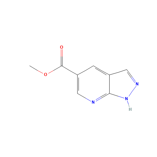 methyl 1H-pyrazolo[3,4-b]pyridine-5-carboxylate (CAS: 1196156-42-9) - Related Chemical Product