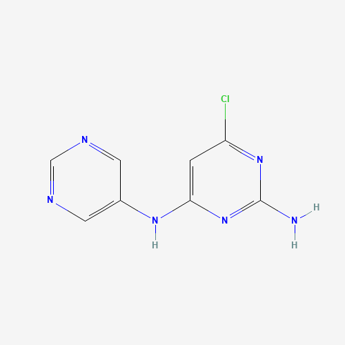6-chloro-4-N-pyrimidin-5-ylpyrimidine-2,4-diamine (CAS: 1374420-92-4) - Related Chemical Product