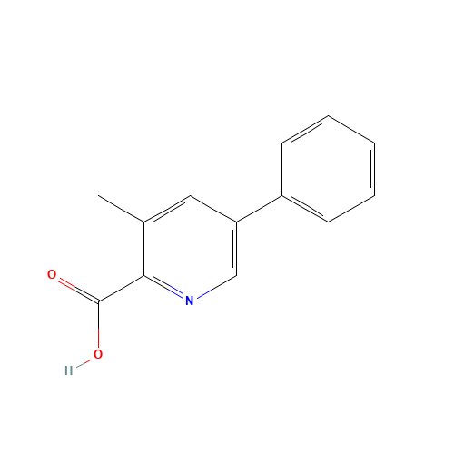 3-methyl-5-phenylpyridine-2-carboxylic acid (CAS: 1256821-40-5) - Related Chemical Product