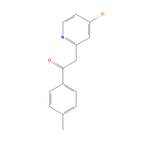2-(4-bromopyridin-2-yl)-1-(4-methylphenyl)ethanone (CAS: 1278250-22-8) - Related Chemical Product