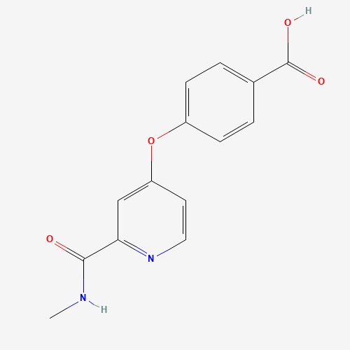 4-[2-(methylcarbamoyl)pyridin-4-yl]oxybenzoic acid (CAS: 827025-43-4) - Related Chemical Product