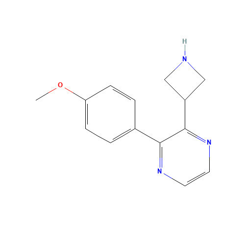 2-(azetidin-3-yl)-3-(4-methoxyphenyl)pyrazine (CAS: 1349873-86-4) - Related Chemical Product