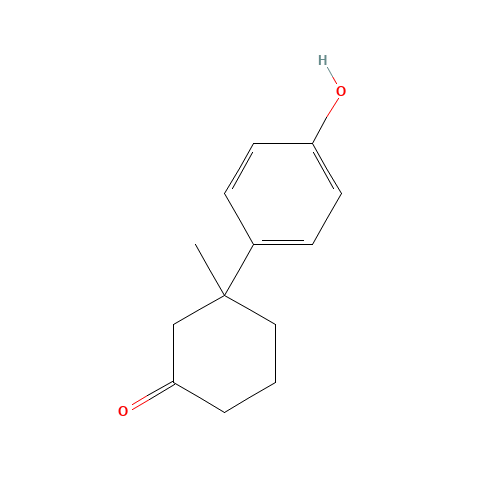 3-(4-hydroxyphenyl)-3-methylcyclohexan-1-one (CAS: 1279063-15-8) - Related Chemical Product