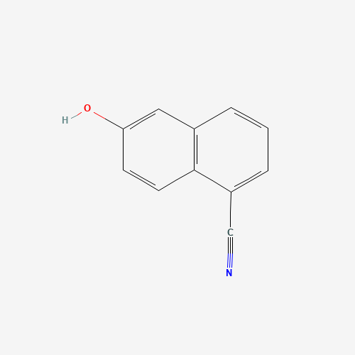 6-hydroxynaphthalene-1-carbonitrile (CAS: 130200-57-6) - Related Chemical Product