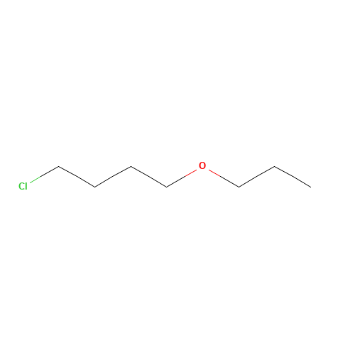 1-chloro-4-propoxybutane (CAS: 14860-82-3) - Chemical Structure and Molecular Formula 