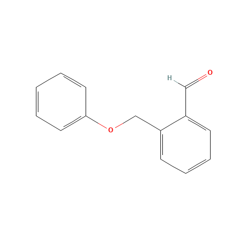 2-(phenoxymethyl)benzaldehyde (CAS: 168551-49-3) - Chemical Structure and Molecular Formula 