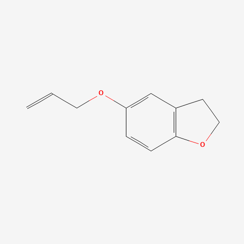 5-prop-2-enoxy-2,3-dihydro-1-benzofuran (CAS: 119795-46-9) - Chemical Structure and Molecular Formula 