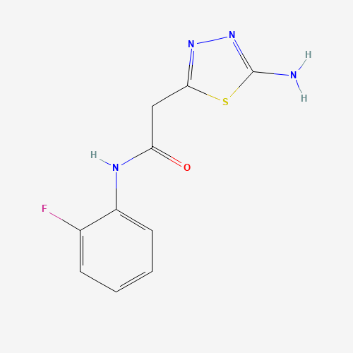 2-(5-amino-1,3,4-thiadiazol-2-yl)-N-(2-fluorophenyl)acetamide (CAS: 946774-26-1) - Related Chemical Product
