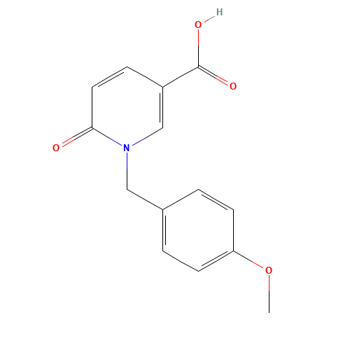 1-[(4-methoxyphenyl)methyl]-6-oxopyridine-3-carboxylic acid (CAS: 412322-03-3) - Related Chemical Product