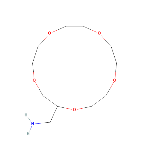 1,4,7,10,13-pentaoxacyclopentadec-2-ylmethanamine (CAS: 83585-56-2) - Related Chemical Product