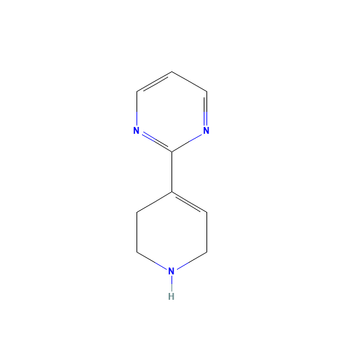 2-(1,2,3,6-tetrahydropyridin-4-yl)pyrimidine (CAS: 182416-04-2) - Related Chemical Product