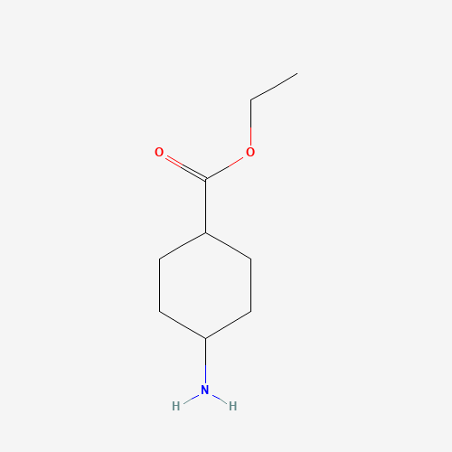 ethyl 4-aminocyclohexane-1-carboxylate (CAS: 1678-68-8) - Chemical Structure and Molecular Formula 