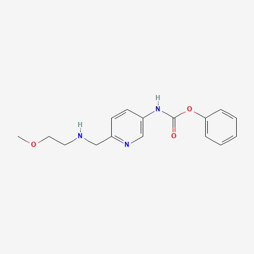 phenyl N-[6-[(2-methoxyethylamino)methyl]pyridin-3-yl]carbamate (CAS: 1419604-27-5) - Related Chemical Product