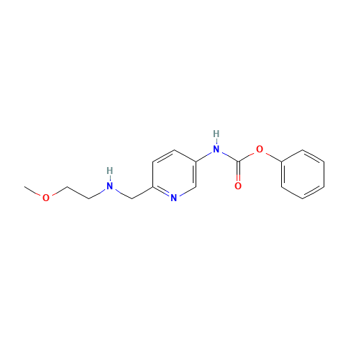 phenyl N-[6-[(2-methoxyethylamino)methyl]pyridin-3-yl]carbamate (CAS: 1419604-27-5) - Related Chemical Product