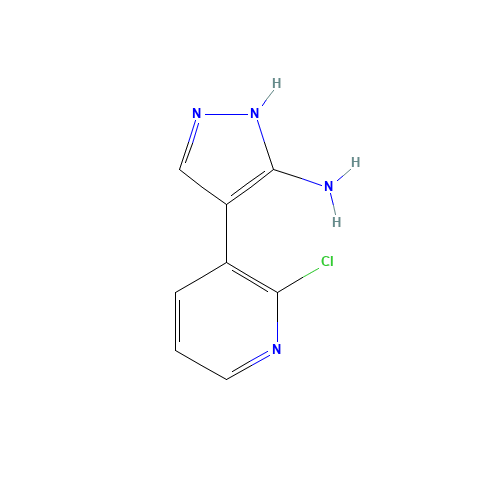 4-(2-chloropyridin-3-yl)-1H-pyrazol-5-amine (CAS: 945599-36-0) - Related Chemical Product