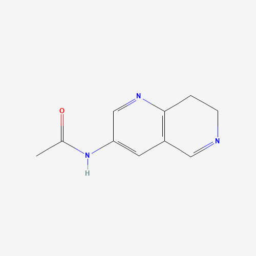 N-(7,8-dihydro-1,6-naphthyridin-3-yl)acetamide (CAS: 1430218-30-6) - Related Chemical Product