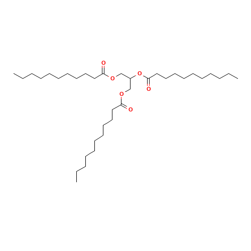 2,3-di(undecanoyloxy)propyl undecanoate (CAS: 13552-80-2) - Related Chemical Product