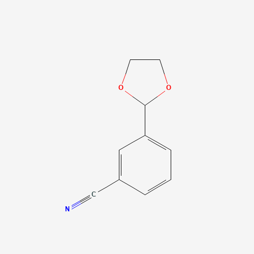 3-(1,3-dioxolan-2-yl)benzonitrile (CAS: 153329-04-5) - Related Chemical Product