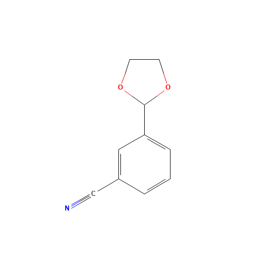 3-(1,3-dioxolan-2-yl)benzonitrile (CAS: 153329-04-5) - Related Chemical Product