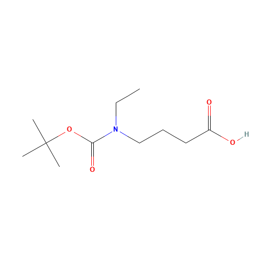 4-[ethyl-[(2-methylpropan-2-yl)oxycarbonyl]amino]butanoic acid (CAS: 1121527-35-2) - Related Chemical Product