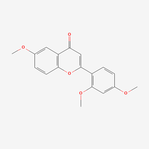 2-(2,4-dimethoxyphenyl)-6-methoxychromen-4-one (CAS: 720675-74-1) - Related Chemical Product