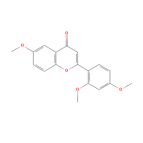 2-(2,4-dimethoxyphenyl)-6-methoxychromen-4-one (CAS: 720675-74-1) - Related Chemical Product