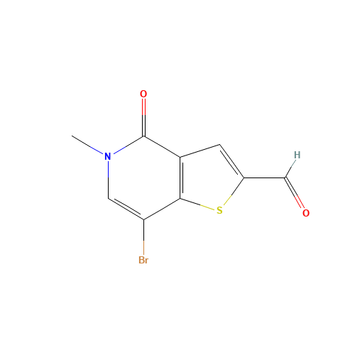 7-bromo-5-methyl-4-oxothieno[3,2-c]pyridine-2-carbaldehyde (CAS: 1610520-29-0) - Related Chemical Product