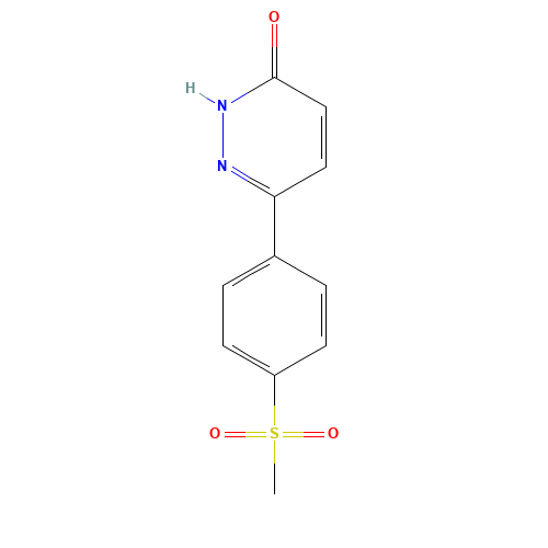 3-(4-methylsulfonylphenyl)-1H-pyridazin-6-one (CAS: 1103508-53-7) - Related Chemical Product