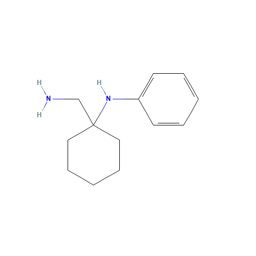 N-[1-(aminomethyl)cyclohexyl]aniline (CAS: 143538-87-8) - Related Chemical Product