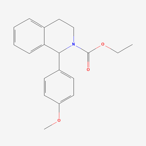 ethyl 1-(4-methoxyphenyl)-3,4-dihydro-1H-isoquinoline-2-carboxylate (CAS: 139437-83-5) - Related Chemical Product