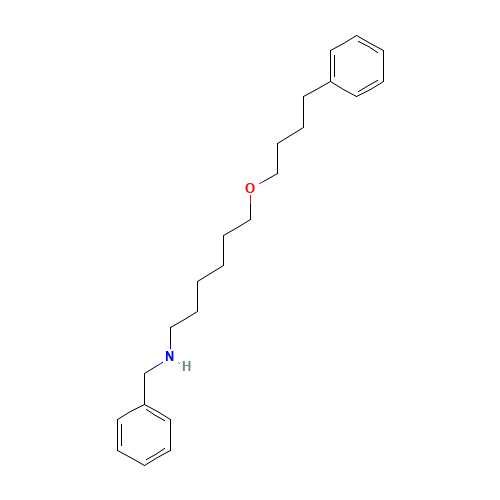 N-benzyl-6-(4-phenylbutoxy)hexan-1-amine (CAS: 97664-55-6) - Related Chemical Product