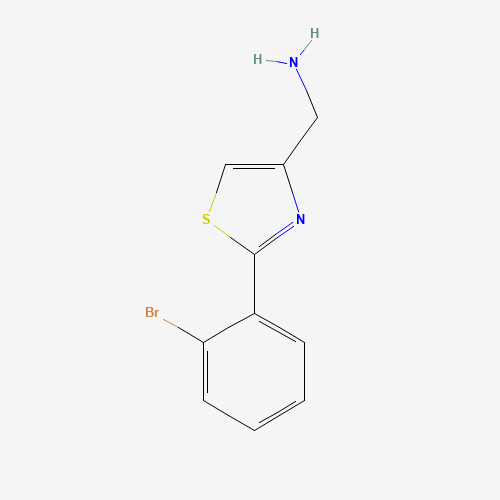 [2-(2-bromophenyl)-1,3-thiazol-4-yl]methanamine (CAS: 885280-21-7) - Related Chemical Product