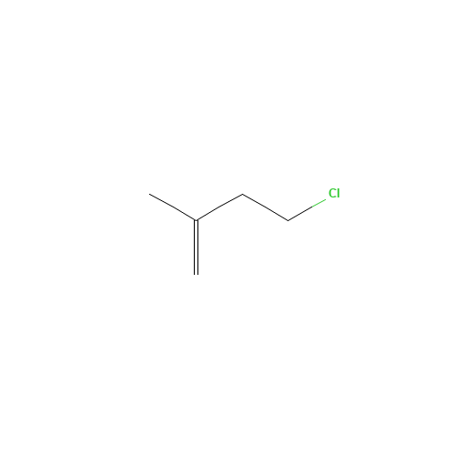 4-chloro-2-methylbut-1-ene (CAS: 10523-96-3) - Chemical Structure and Molecular Formula 