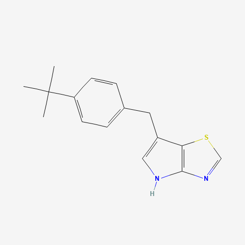 6-[(4-tert-butylphenyl)methyl]-4H-pyrrolo[2,3-d][1,3]thiazole (CAS: 1312363-31-7) - Related Chemical Product