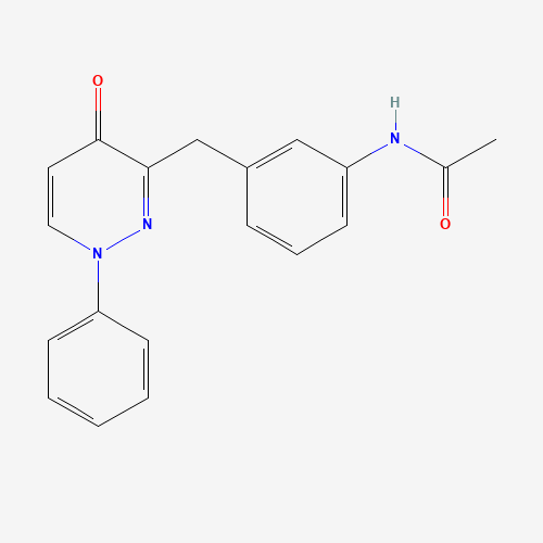 N-[3-[(4-oxo-1-phenylpyridazin-3-yl)methyl]phenyl]acetamide (CAS: 1314387-04-6) - Related Chemical Product