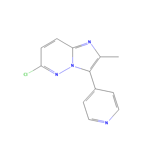 6-chloro-2-methyl-3-pyridin-4-ylimidazo[1,2-b]pyridazine (CAS: 1334739-95-5) - Related Chemical Product