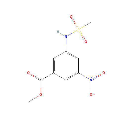 methyl 3-(methanesulfonamido)-5-nitrobenzoate (CAS: 695216-00-3) - Related Chemical Product