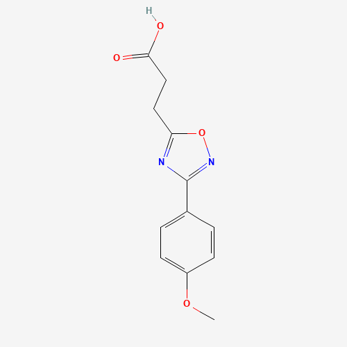 3-[3-(4-methoxyphenyl)-1,2,4-oxadiazol-5-yl]propanoic acid (CAS: 94192-18-4) - Related Chemical Product