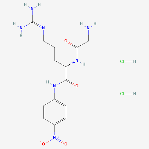 2-[(2-aminoacetyl)amino]-5-(diaminomethylideneamino)-N-(4-nitrophenyl)pentanamide;hydrochloride (CAS: 125455-61-0) - Related Chemical Product