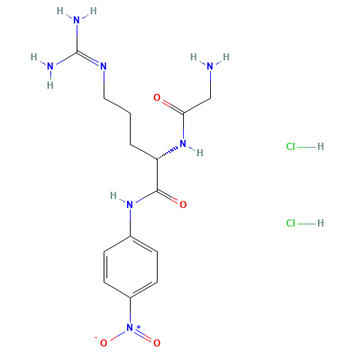 2-[(2-aminoacetyl)amino]-5-(diaminomethylideneamino)-N-(4-nitrophenyl)pentanamide;hydrochloride (CAS: 125455-61-0) - Related Chemical Product