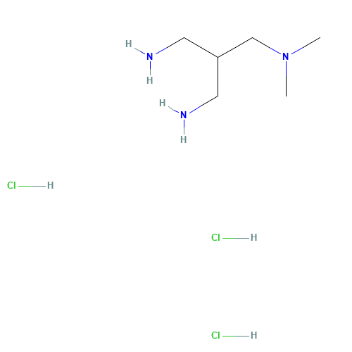 2-(aminomethyl)-N',N'-dimethylpropane-1,3-diamine;trihydrochloride (CAS: 936255-80-0) - Related Chemical Product