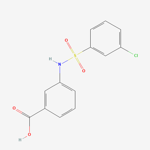3-[(3-chlorophenyl)sulfonylamino]benzoic acid (CAS: 749884-42-2) - Related Chemical Product