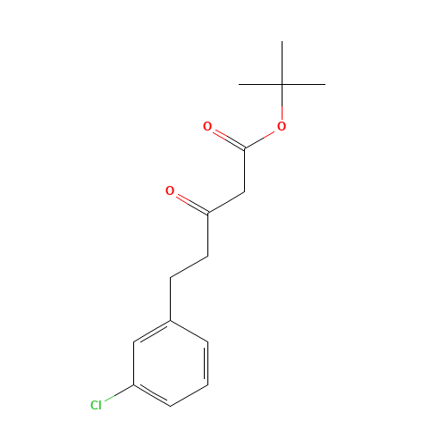 tert-butyl 5-(3-chlorophenyl)-3-oxopentanoate (CAS: 85794-94-1) - Related Chemical Product