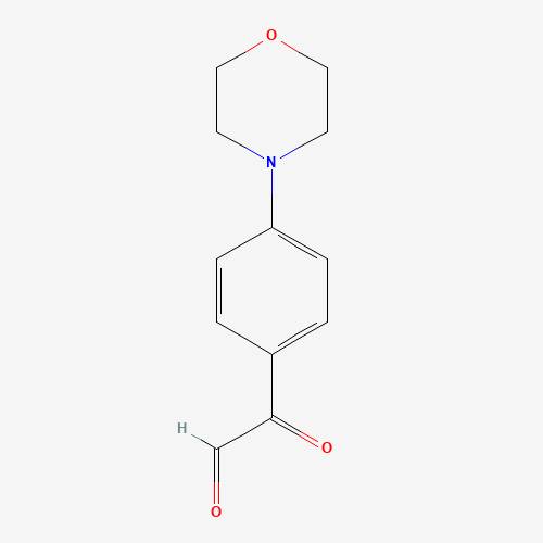 2-(4-morpholin-4-ylphenyl)-2-oxoacetaldehyde (CAS: 361344-43-6) - Related Chemical Product