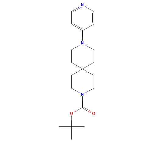 tert-butyl 9-pyridin-4-yl-3,9-diazaspiro[5.5]undecane-3-carboxylate (CAS: 336190-91-1) - Related Chemical Product