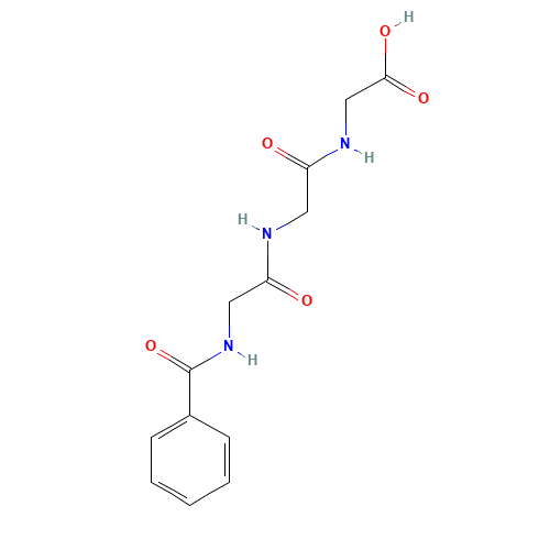 2-[[2-[(2-benzamidoacetyl)amino]acetyl]amino]acetic acid (CAS: 31384-90-4) - Related Chemical Product